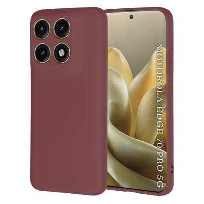 Deksel til Motorola Edge 70 Pro, Techsuit, SoftFlex, Burgunder