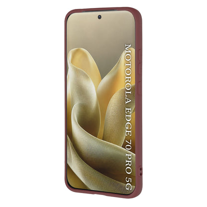 Deksel til Motorola Edge 70 Pro, Techsuit, SoftFlex, Burgunder