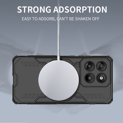 Deksel for Motorola Edge 70, Techsuit, ArmorMag, Svart