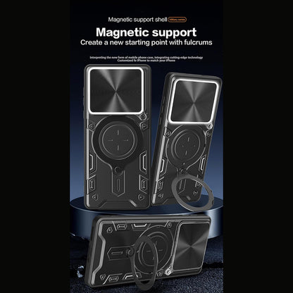 Deksel for Motorola Edge 70, Techsuit, CamGuard Pro, Svart