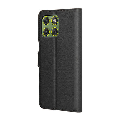 Deksel for Motorola Edge 70, Techsuit, Leather Folio, Svart