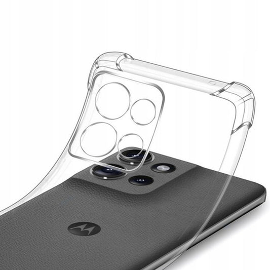 Deksel for Motorola Edge 70, Techsuit, Shockproof Clear, Gjennomsiktig