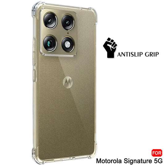 Deksel for Motorola Edge 70 Ultra / Signature, Techsuit, Shockproof Clear, Transparent