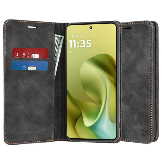 Deksel til Motorola Moto G86, Techsuit, Confy, Svart