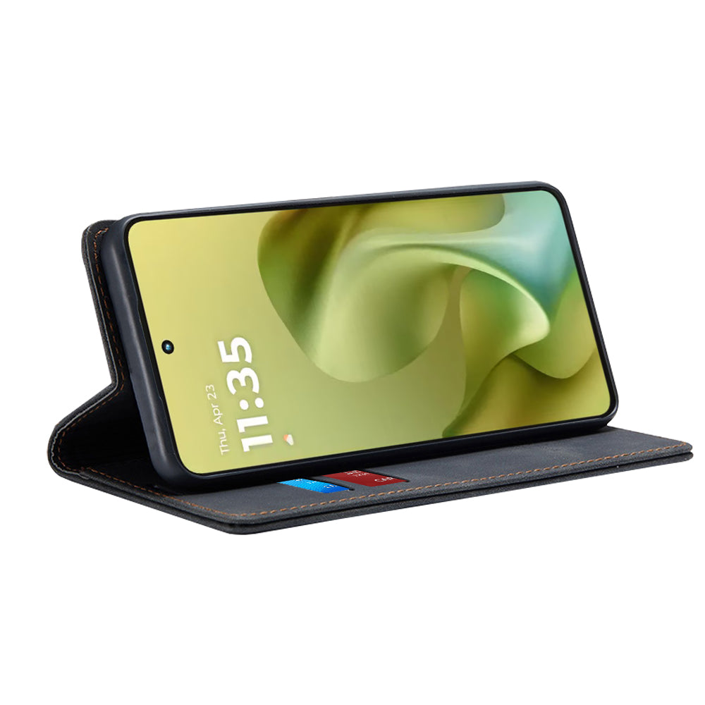 Deksel til Motorola Moto G86, Techsuit, Confy, Svart