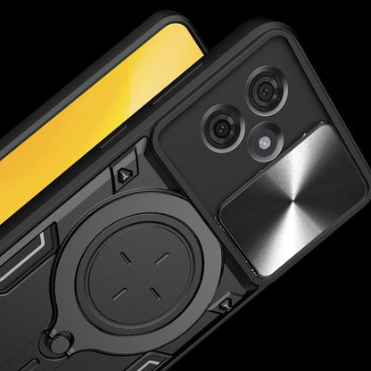 Deksel til Motorola Moto G86, Techsuit, CamGuard Pro, Svart