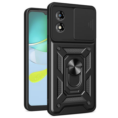 Deksel til Motorola Moto E13, Techsuit, CamShield, Svart
