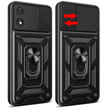 Deksel til Motorola Moto E13, Techsuit, CamShield, Svart