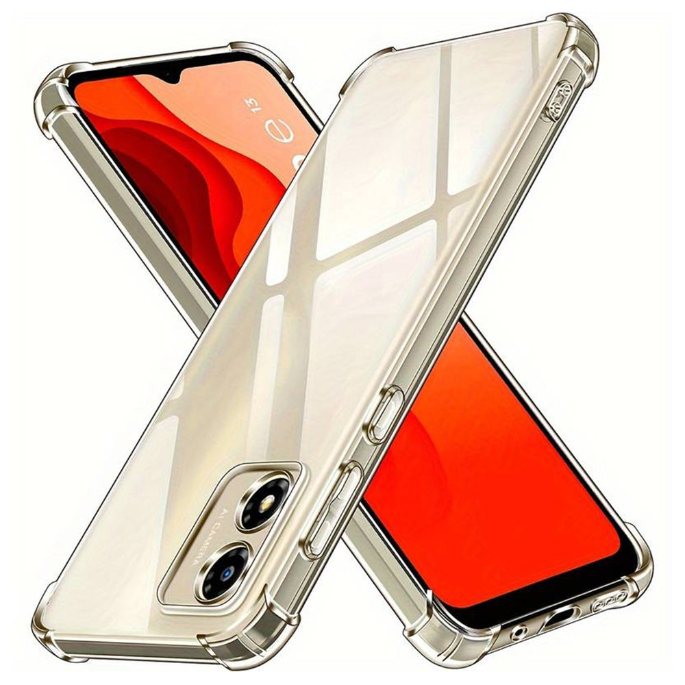 Deksel til Motorola Moto E13, Techsuit, Støtsikker Klar, Transparent
