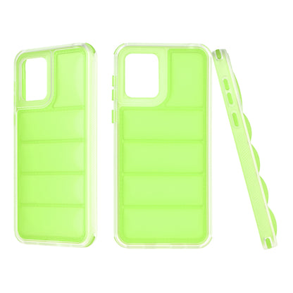 Deksel til Motorola Moto E13, Techsuit, Wave Shield, Grønn