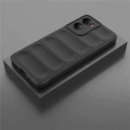Deksel for Motorola Moto E15 / G05, Techsuit, Magic Shield, Svart