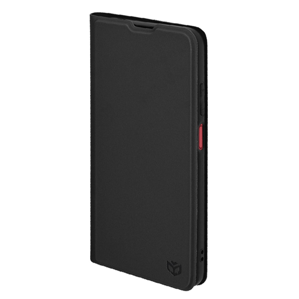 Deksel til Motorola Moto E15 / G05, Techsuit, Magskin Book, Svart
