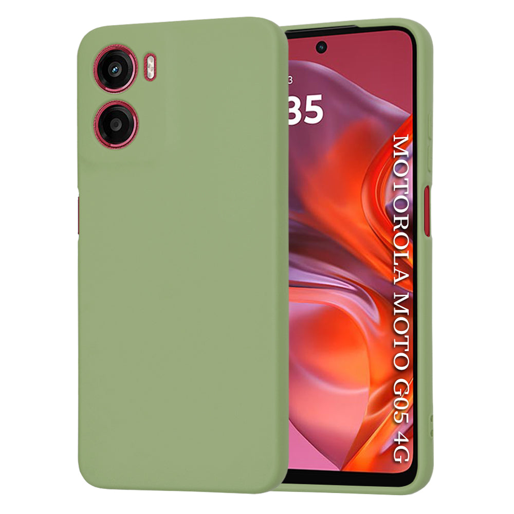 Deksel til Motorola Moto E15 / G05, Techsuit, SoftFlex, Matcha