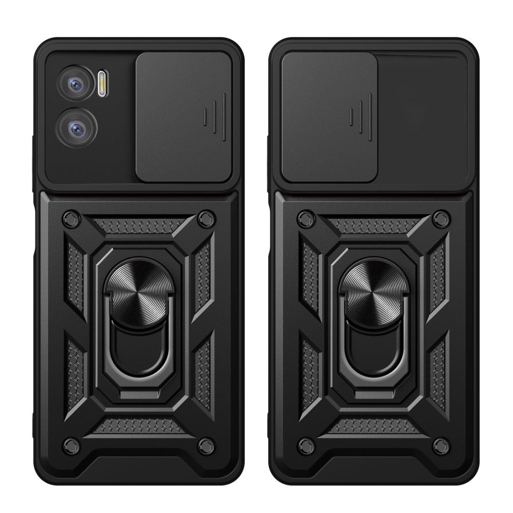 Deksel for Motorola Moto E22i / E22, Techsuit, CamShield, Blå