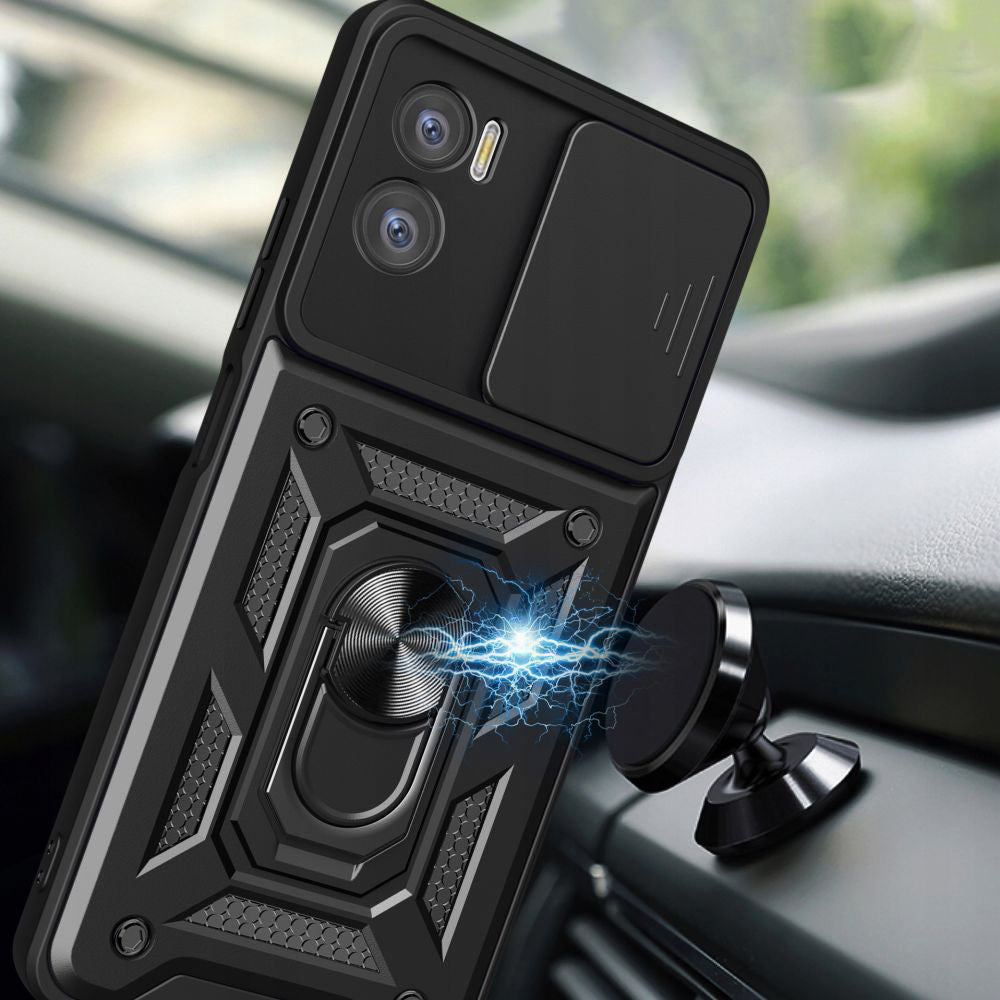 Deksel for Motorola Moto E22i / E22, Techsuit, CamShield, Blå