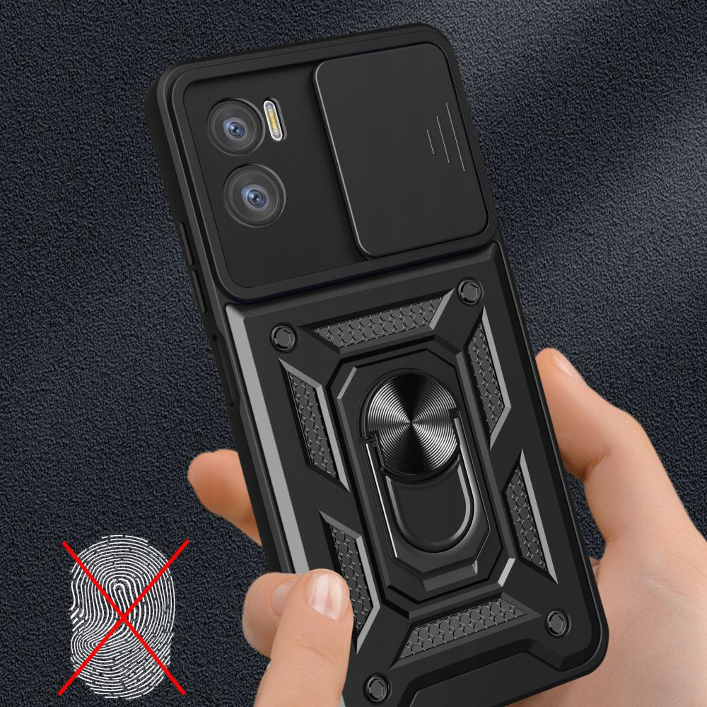 Deksel for Motorola Moto E22i / E22, Techsuit, CamShield, Blå