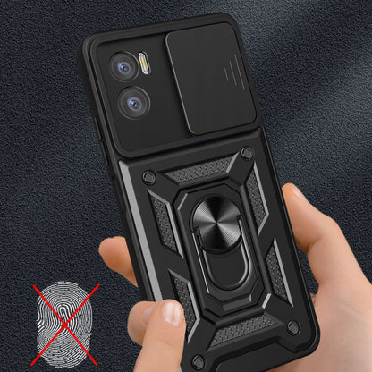 Deksel for Motorola Moto E22i / E22, Techsuit, CamShield, Blå