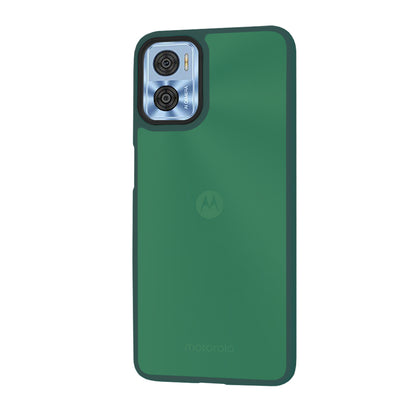 Deksel for Motorola Moto E22i / E22, Techsuit, HaloFrost, Grønn