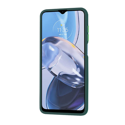 Deksel for Motorola Moto E22i / E22, Techsuit, HaloFrost, Grønn