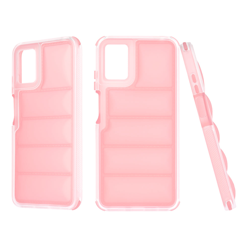 Deksel for Motorola Moto E22i / E22, Techsuit, Wave Shield, Rosa