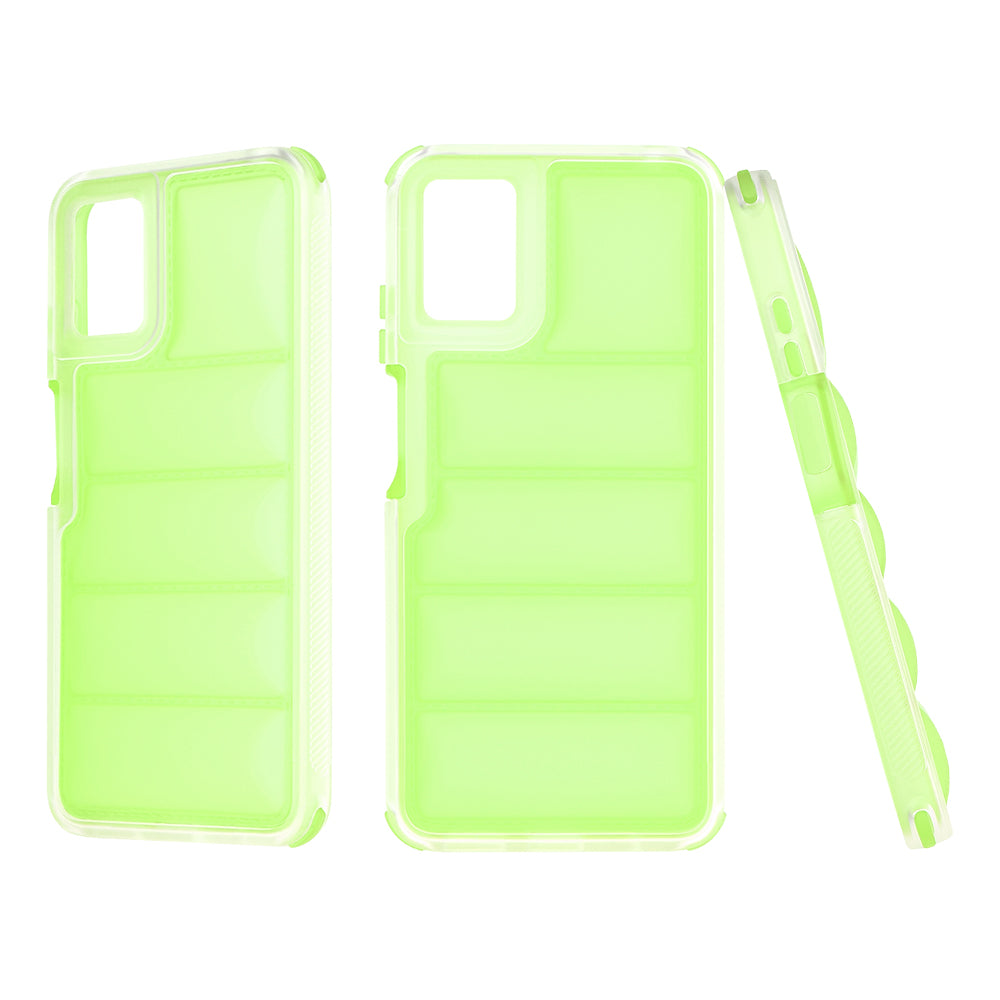 Deksel til Motorola Moto E22i / E22, Techsuit, Wave Shield, Grønn