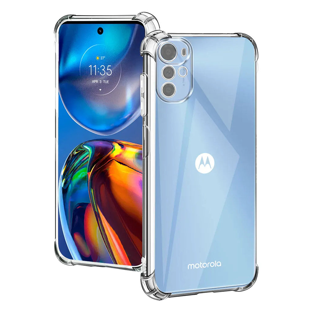 Deksel til Motorola Moto E32s / E32 / G22, Techsuit, Støtsikker Klar, Transparent