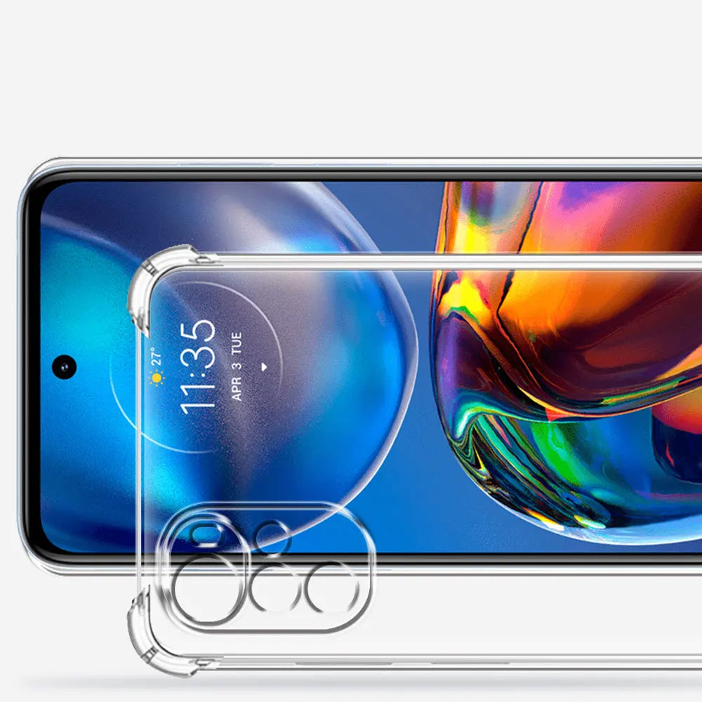 Deksel til Motorola Moto E32s / E32 / G22, Techsuit, Støtsikker Klar, Transparent