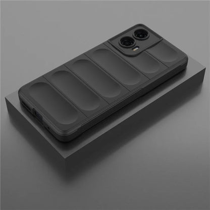 Deksel for Motorola Moto G04s / E14 / G04 / G24, Techsuit, Magic Shield, Svart