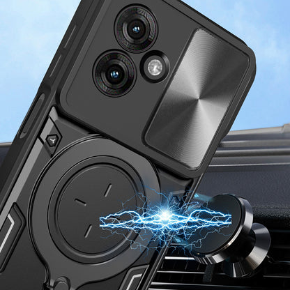 Deksel for Motorola Moto G06, Techsuit, CamGuard Pro, Rød