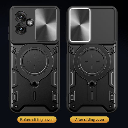 Deksel for Motorola Moto G06, Techsuit, CamGuard Pro, Rød