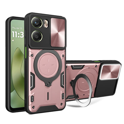 Deksel for Motorola Moto G06, Techsuit, CamGuard Pro, Roségull