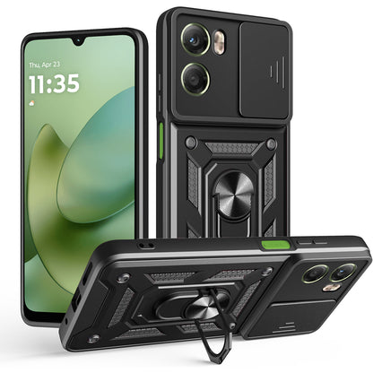 Deksel for Motorola Moto G06, Techsuit, CamShield, Svart