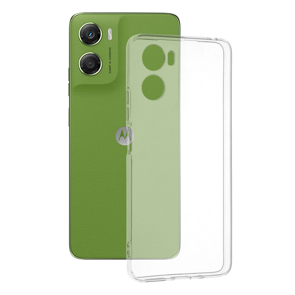 Deksel for Motorola Moto G06, Techsuit, Klar, Transparent