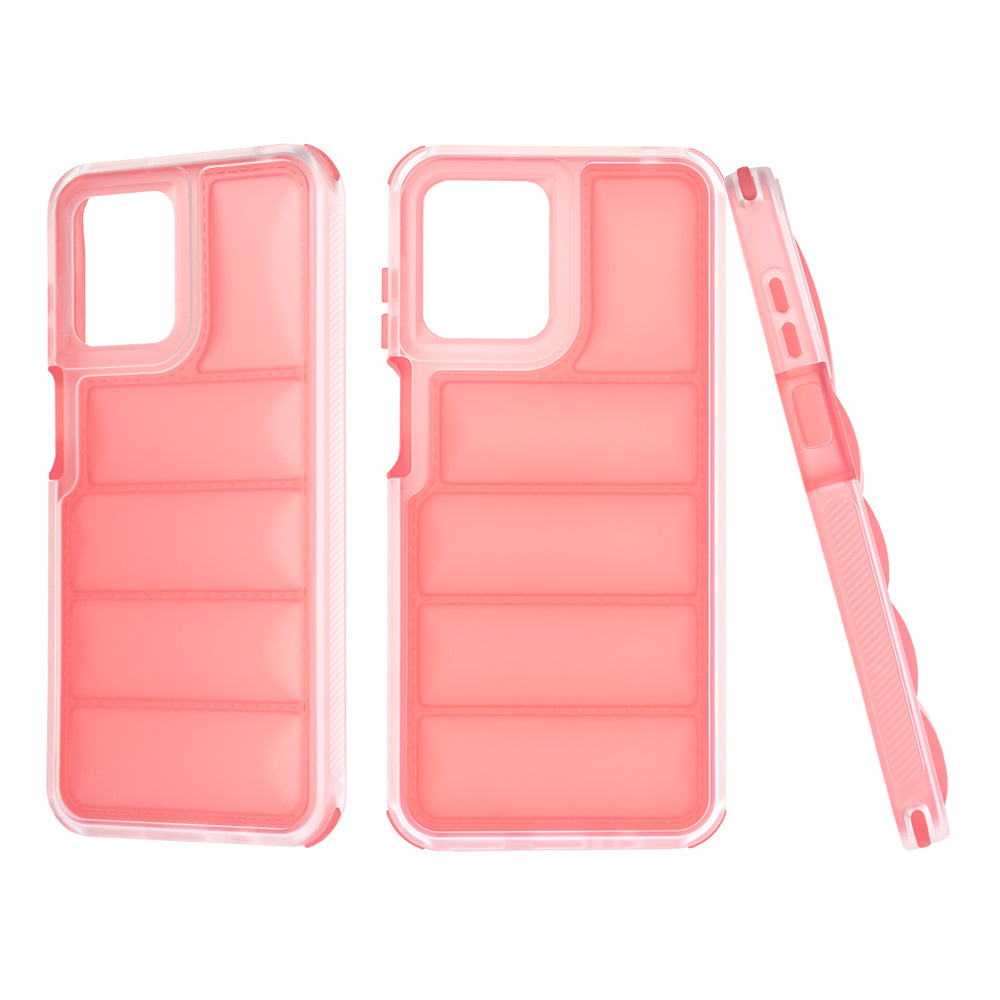 Deksel til Motorola Moto G13 / G23 / G53, Techsuit, Wave Shield, Rød