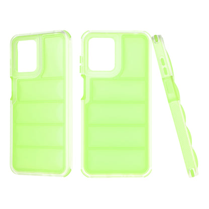 Deksel for Motorola Moto G13 / G23 / G53, Techsuit, Wave Shield, Grønn
