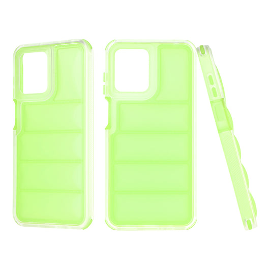 Deksel for Motorola Moto G13 / G23 / G53, Techsuit, Wave Shield, Grønn