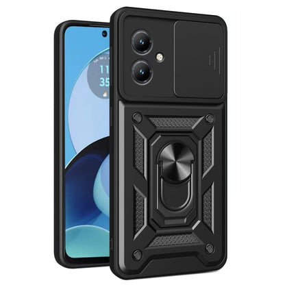 Deksel for Motorola Moto G14, Techsuit, CamShield, Svart