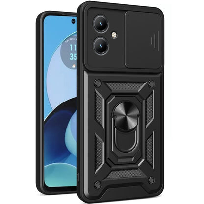 Deksel for Motorola Moto G14, Techsuit, CamShield, Svart