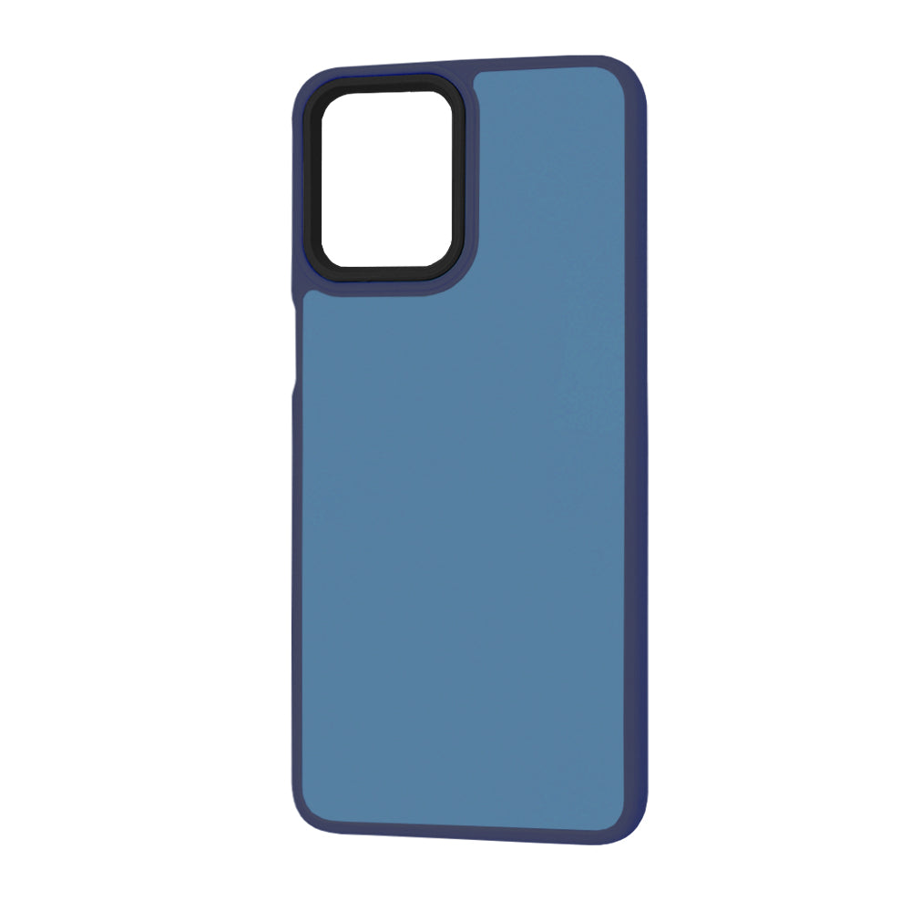 Deksel for Motorola Moto G14, Techsuit, HaloFrost, Marineblå