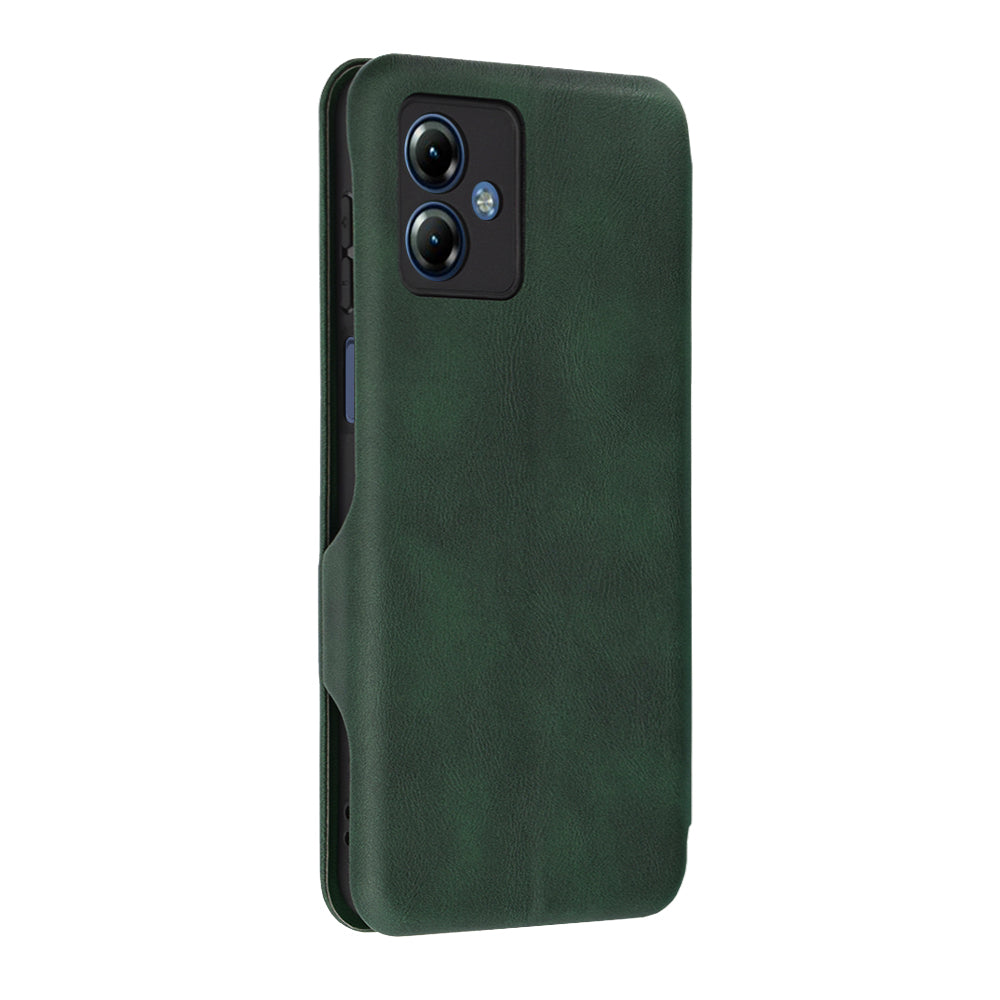 Deksel til Motorola Moto G14, Techsuit, Safe Wallet Plus, Grønn