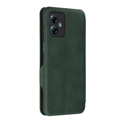 Deksel til Motorola Moto G14, Techsuit, Safe Wallet Plus, Grønn