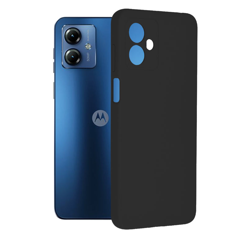 Deksel for Motorola Moto G14, Techsuit, Soft Edge, Svart