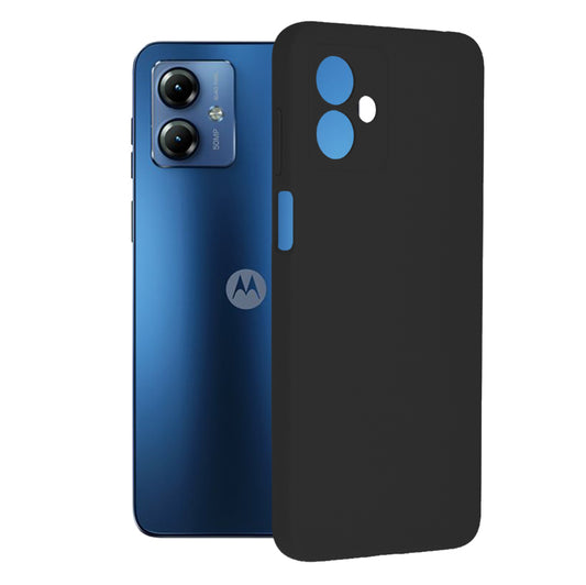 Deksel for Motorola Moto G14, Techsuit, Soft Edge, Svart
