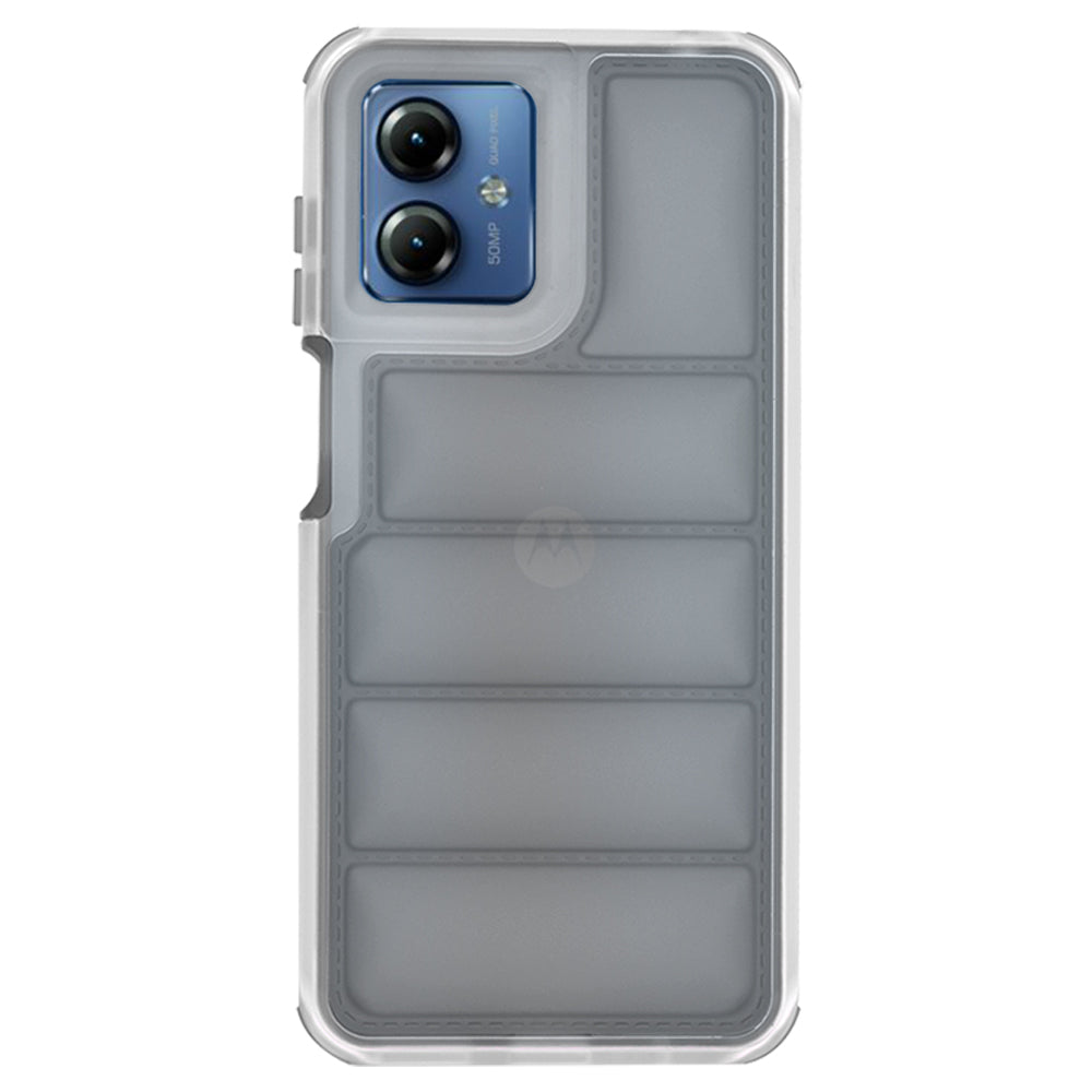 Deksel til Motorola Moto G14, Techsuit, Wave Shield, Svart