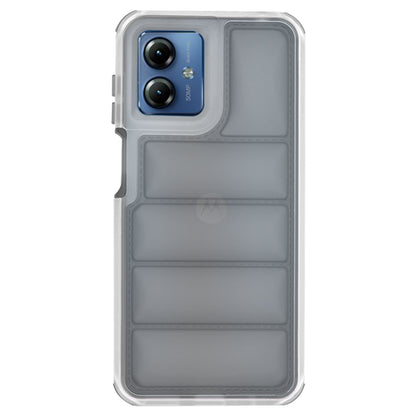 Deksel til Motorola Moto G14, Techsuit, Wave Shield, Svart