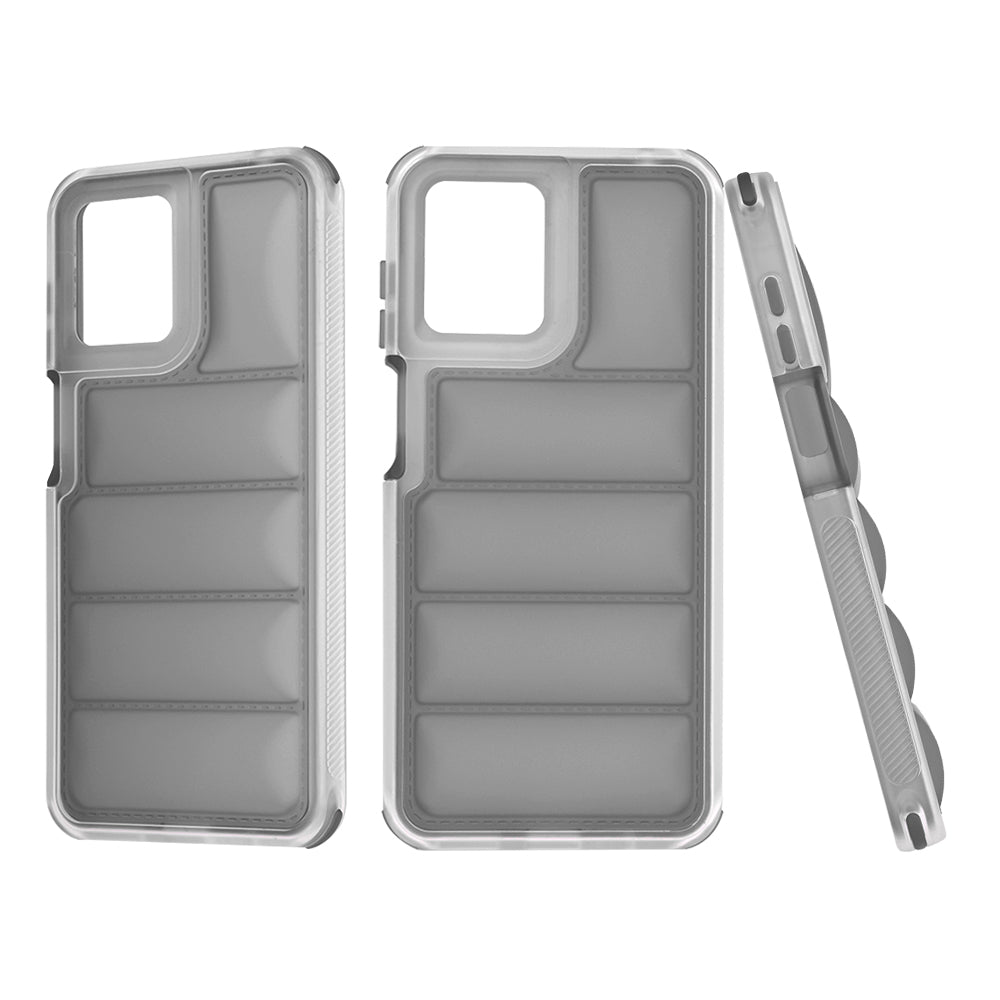 Deksel til Motorola Moto G14, Techsuit, Wave Shield, Svart
