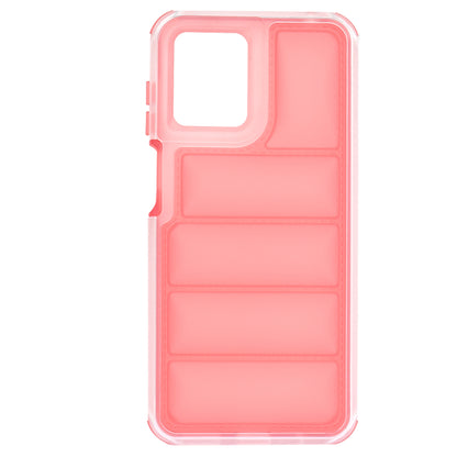 Deksel til Motorola Moto G14, Techsuit, Wave Shield, Rød