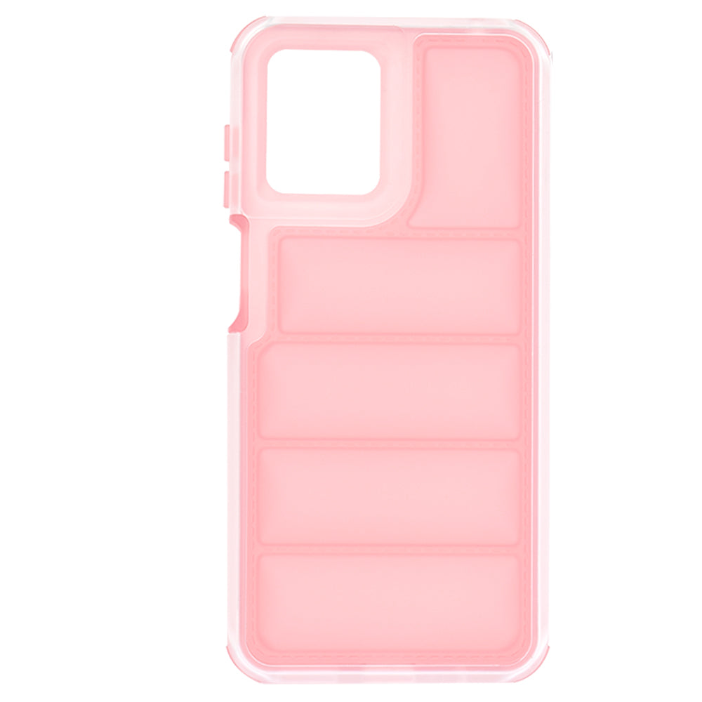 Deksel for Motorola Moto G14, Techsuit, Wave Shield, Rosa