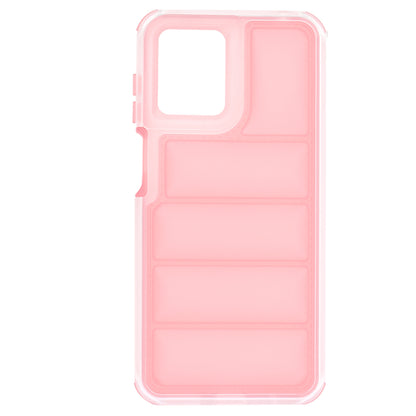Deksel for Motorola Moto G14, Techsuit, Wave Shield, Rosa