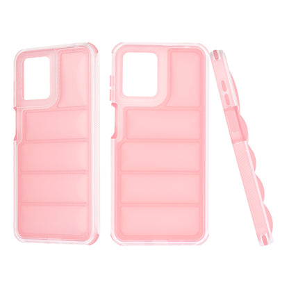 Deksel for Motorola Moto G14, Techsuit, Wave Shield, Rosa